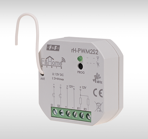 Sterownik PWM dwukanałowy niskiego napięcia z nadajnikiem dwukanałowym